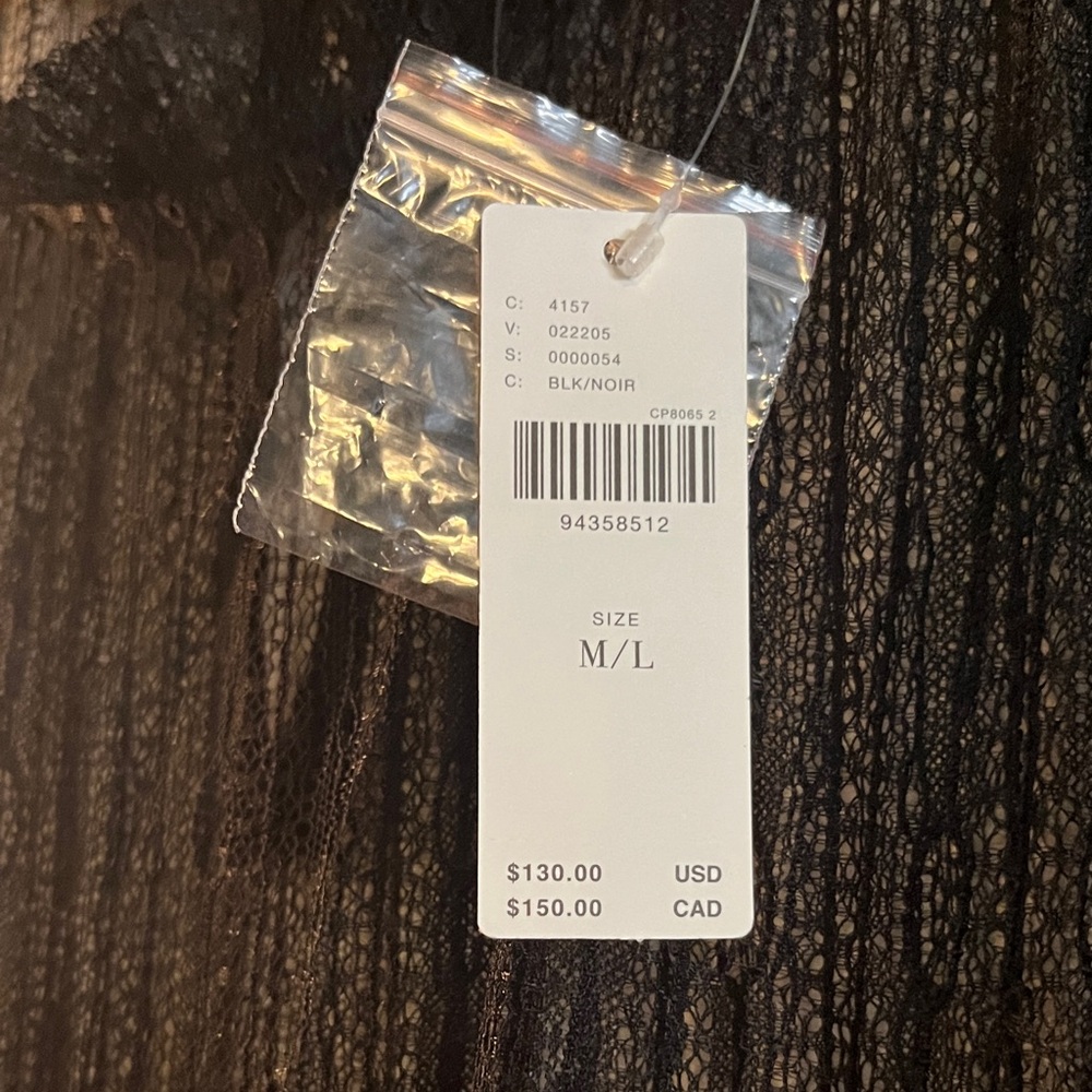 Anthropologie Sheer Long Sleeve Sheer Dress - Picture 3 of 5